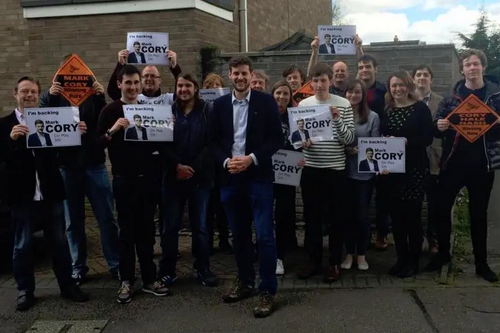 Mark Cory & the Lib Dem team