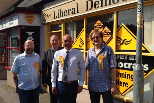 Andy Graham at Clacton Lib Dem office